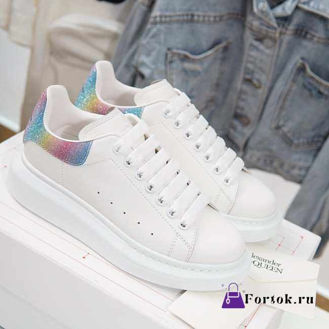 Alexander McQueen Oversized Sneaker Glitter - 1