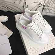 Alexander McQueen Oversized Sneaker White Iridescent - 5