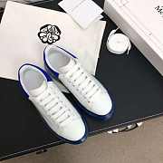 Alexander McQueen Oversized Worker Blue Sole - 4