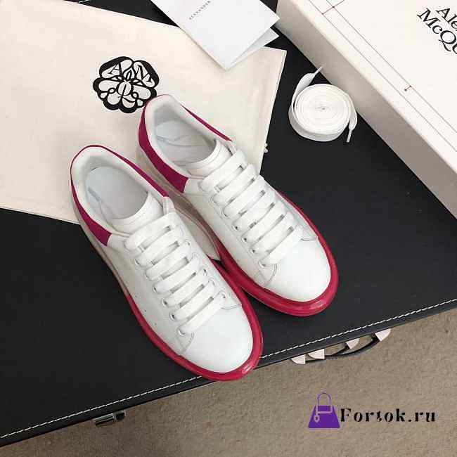 Alexander McQueen Oversized Worker Pink Sole - 1