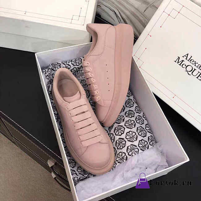 Alexander McQueen Oversized Sneaker Dusty Pink - 1