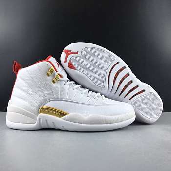 Air Jordan 12 FIBA World Cup Platinum Red