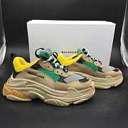 Balenciaga Triple S Beige Green Yellow 483513 - 6