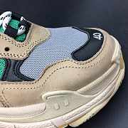Balenciaga Triple S Beige Green Yellow 483513 - 2
