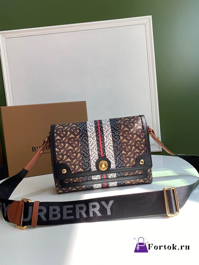 Burberry B's exquisite Crossbody Bag Canvas 25cm - 1