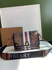 Burberry B's exquisite Crossbody Bag Canvas 25cm - 1