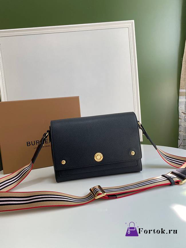 Burberry B's exquisite Crossbody Bag Black 25cm - 1