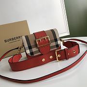 Burberry B's The Buckle Crossbody Red 19.5cm - 1