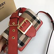 Burberry B's The Buckle Crossbody Red 19.5cm - 2