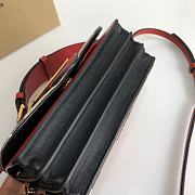 Burberry B's The Buckle Crossbody Red 19.5cm - 4