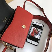 Burberry B's The Buckle Crossbody Red 19.5cm - 5