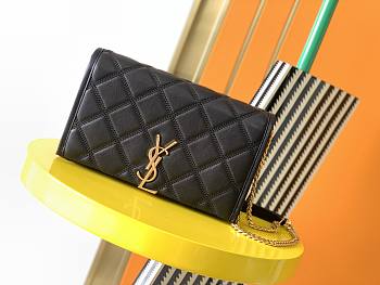 YSL Becky Black Bag 629426 25cm