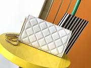 YSL Becky White Bag 629426 25cm - 5