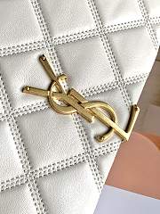 YSL Becky White Bag 629426 25cm - 3
