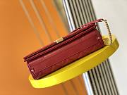 YSL Becky Red Bag 629426 25cm - 4