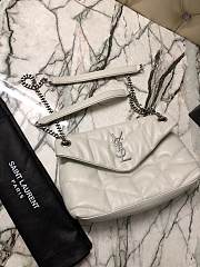 YSL Loulou Puffer Small Bag 577476 Apricot 29cm - 2