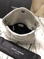 YSL Loulou Puffer Small Bag 577476 Apricot 29cm - 6