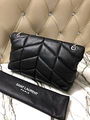 YSL Loulou Puffer Small Bag 577476 Black 29cm - 3