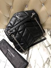 YSL Loulou Puffer Small Bag 577476 Black 29cm - 6