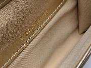Chanel Original Grained Calfskin Waist Bag Gold 81081 11cm - 6