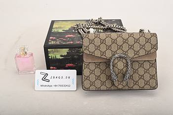 Gucci Dionysus GG Supreme mini bag 2486 20cm