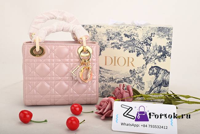 Lady Dior Pink 1582  - 1