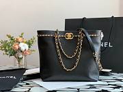 Chanel Classic Tote Bag Black 99056 31cm - 1