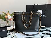 Chanel Classic Tote Bag Black 99056 31cm - 3