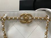 Chanel Classic Tote Bag White 99056 31cm - 2
