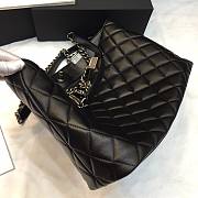 Chanel Tote Bag Original Calfskin Black 34cm - 5