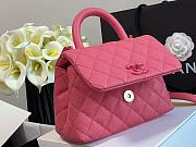 Chanel Coco Handle Mini Pink 99003 19cm - 6