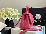 Chanel Coco Handle Mini Pink 99003 19cm - 4