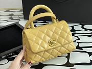 Chanel Coco Handle Mini Yellow 99003 19cm - 6