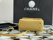 Chanel Coco Handle Mini Yellow 99003 19cm - 4