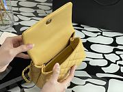 Chanel Coco Handle Mini Yellow 99003 19cm - 2