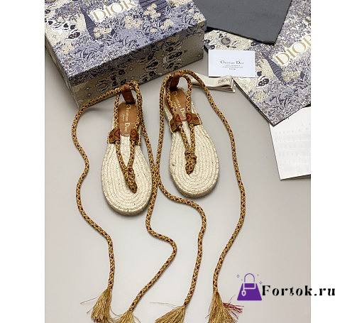Dior Sedge Sandal Brown - 1