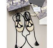 Dior Sedge Sandal Black - 1