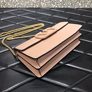 Valentino Gold Chain Bag Nude 061# 20cm - 6
