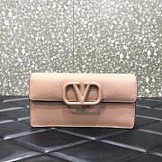 Valentino Gold Chain Bag Nude 061# 20cm - 1