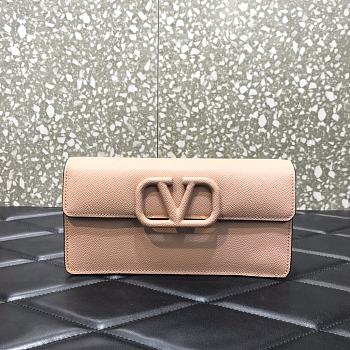 Valentino Gold Chain Bag Nude 061# 20cm