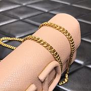 Valentino Gold Chain Bag Nude 061# 20cm - 3