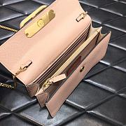 Valentino Gold Chain Bag Nude 061# 20cm - 2