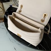 Louis Vuitton New Wave White Ivory M58549 24x14x9cm - 3