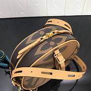 Louis Vuitton Boite Chapeau Souple Monogram Flower Brown M52294 22.5cm - 5