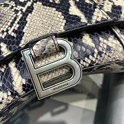 Balenciaga Hourglass Handle Bag Snake-Print 92940 19cm - 4