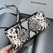 Balenciaga Hourglass Handle Bag Snake-Print 92940 19cm - 3