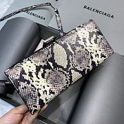 Balenciaga Hourglass Handle Bag Snake-Print 92942 23cm - 4