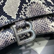 Balenciaga Hourglass Handle Bag Snake-Print 92942 23cm - 3