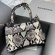 Balenciaga Hourglass Handle Bag Snake-Print 92942 23cm - 2