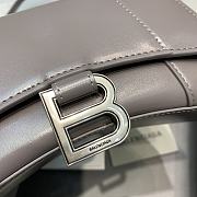 Balenciaga Hourglass Handle Bag Gray 92940 19cm - 3